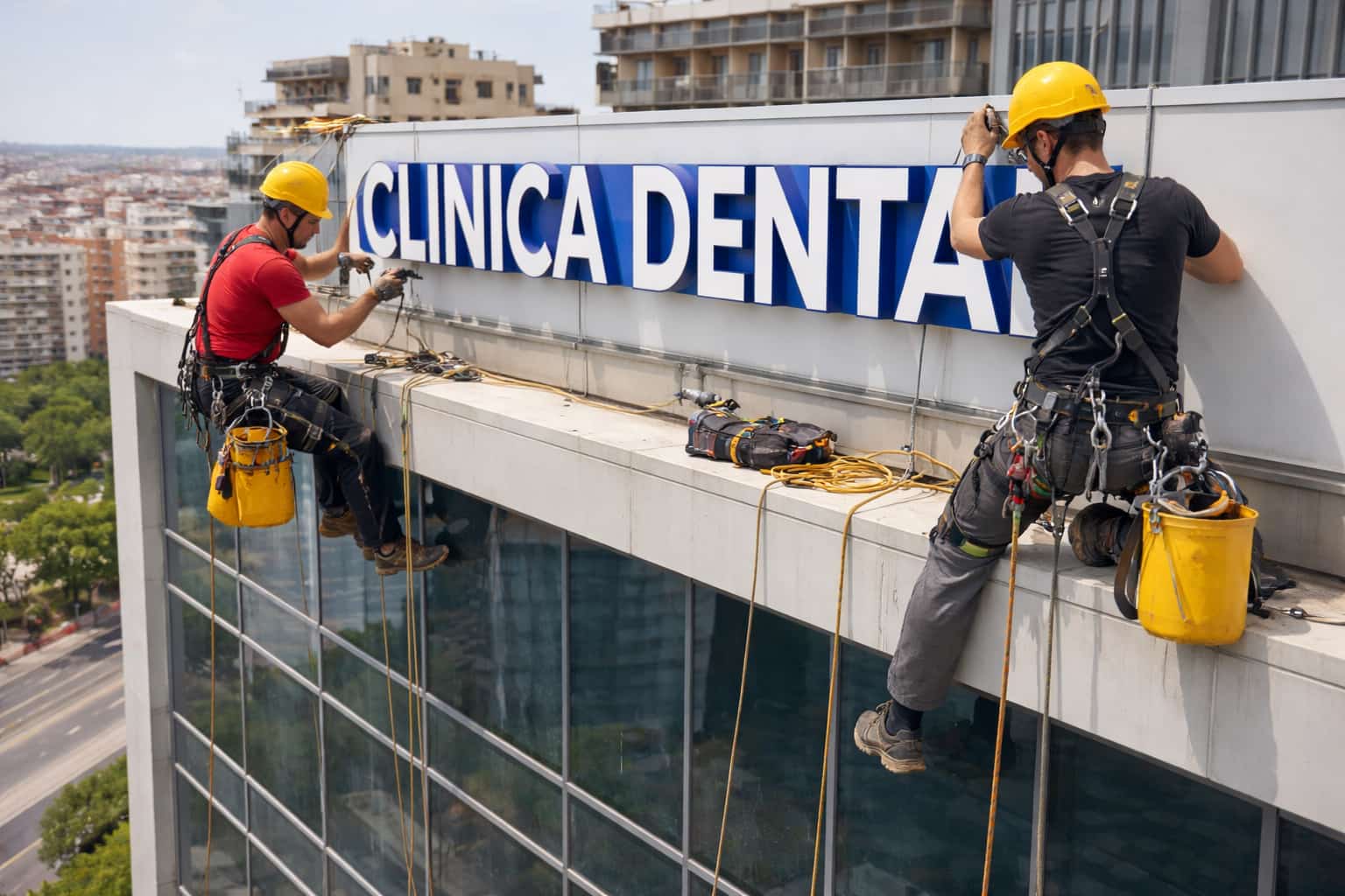 Montajes e instalaciones en altura en Valencia